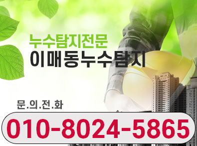 이매동누수탐지